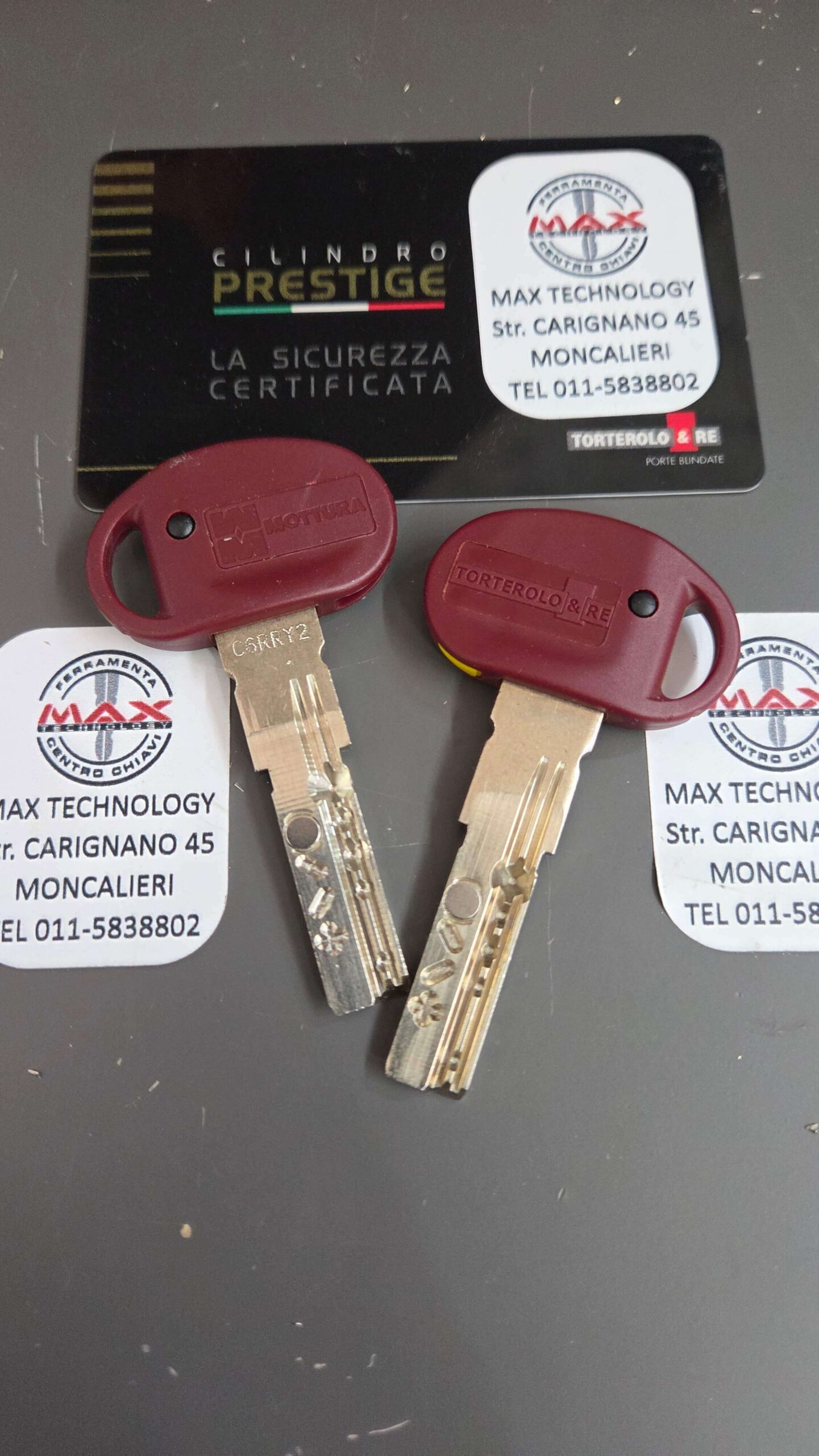 Duplicazione chiavi Torterolo Prestige