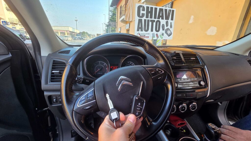 Codifica chiave Citroen C4 Aircross