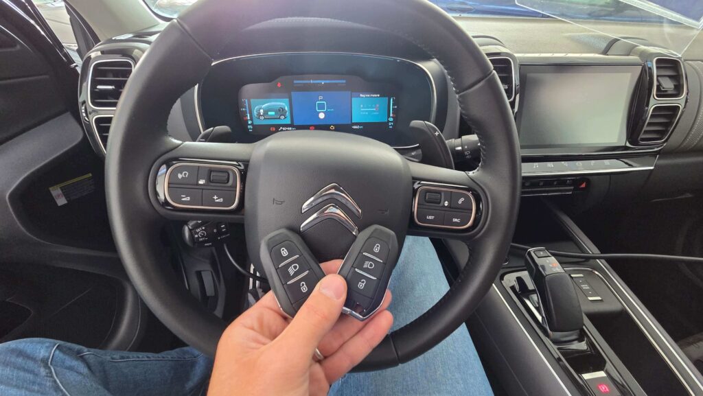 Codifica chiave keyless Citroen C5 Aircross