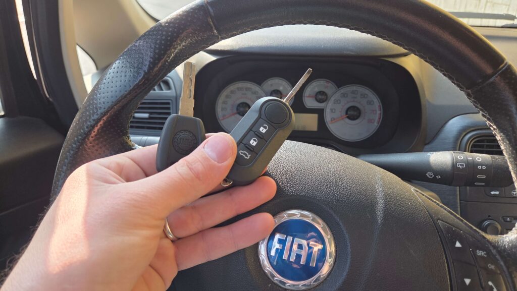 Duplicazione chiave radiocomando Fiat Grande Punto