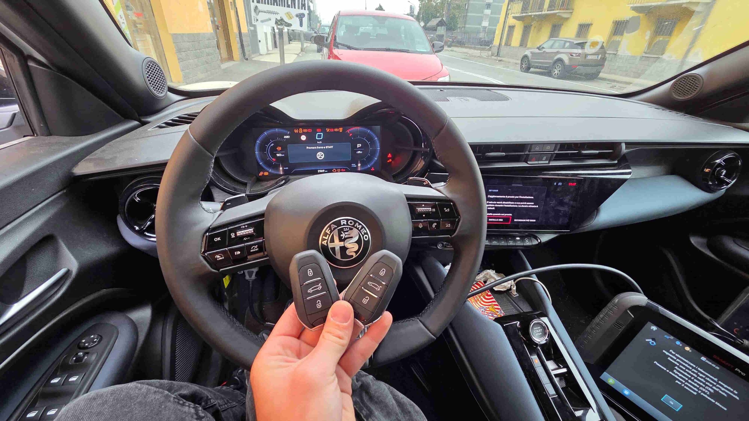 Codifica chiave keyless Alfa Romeo Junior