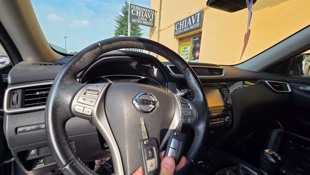 Codifica chiave Nissan Qashqai