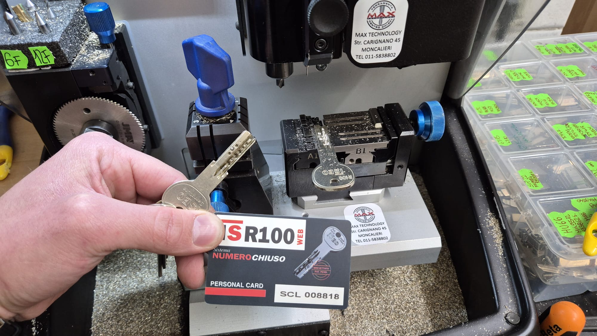 duplicazione chiave ISR100 WEB ISO 