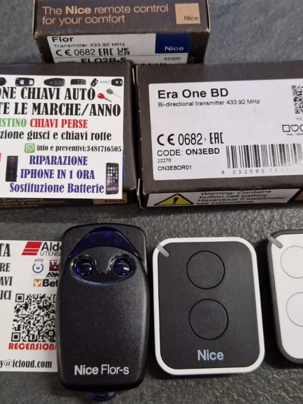 TELECOMANDI NICE