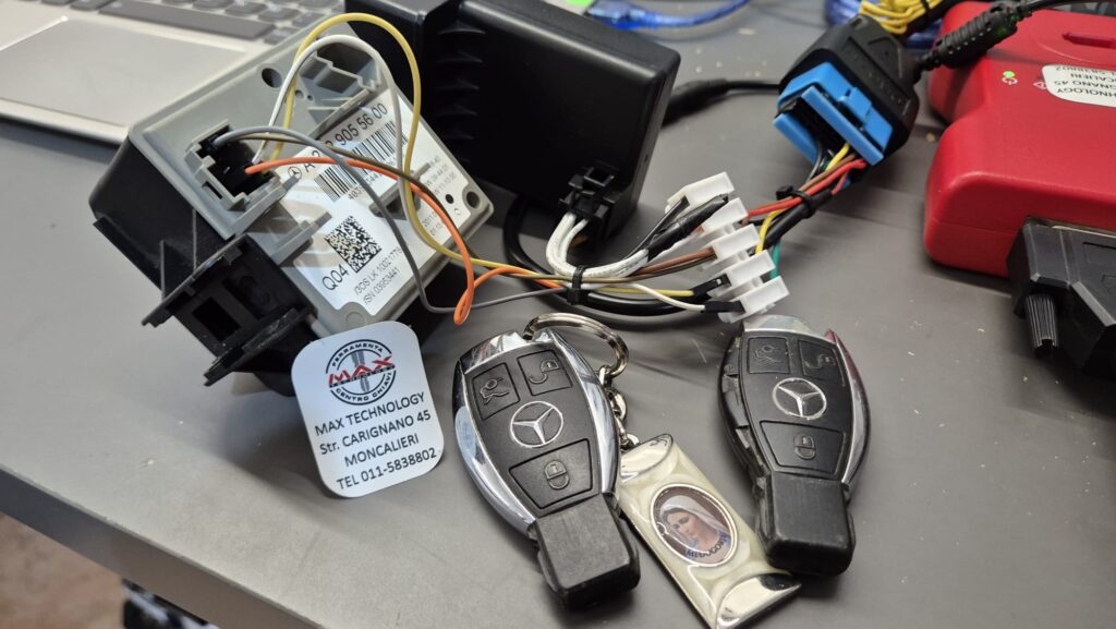 Codifica emulatore bloccasterzo Mercedes