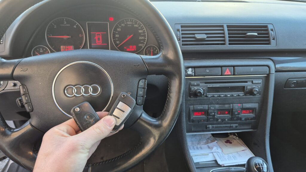 Duplicazione chiave telecomando Audi A4