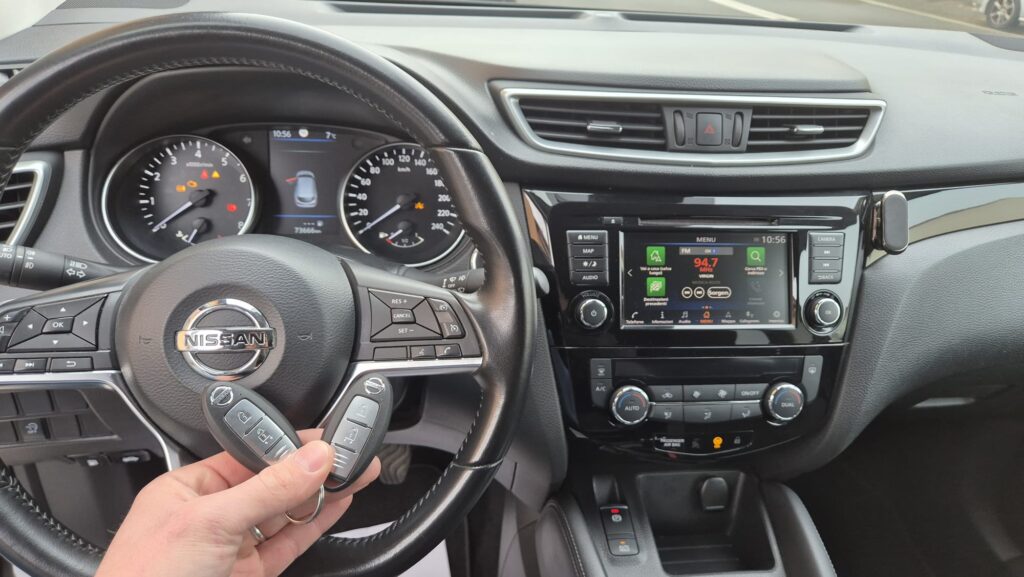 Duplicazione chiave keyless Nissan Qashqai