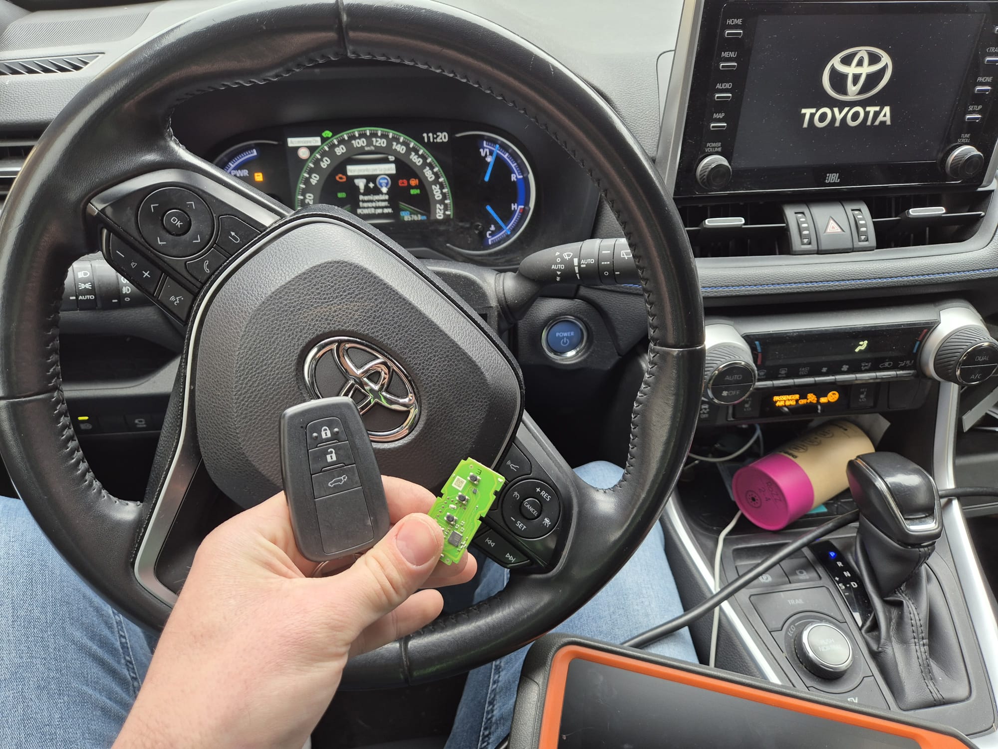 duplicazione chiave keyless Toyota RAV4