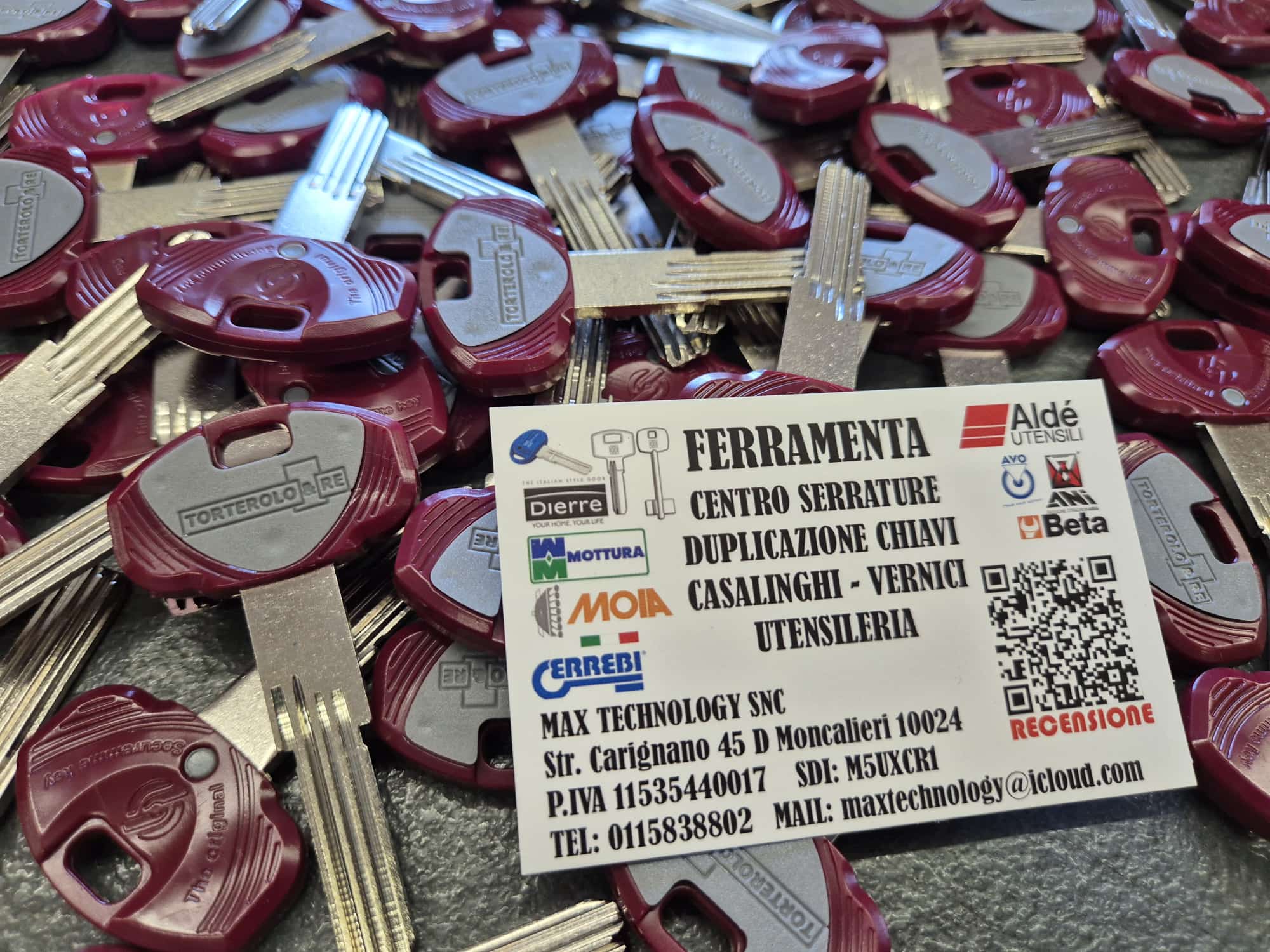Duplicazione chiavi Torterolo&Re New Smart
