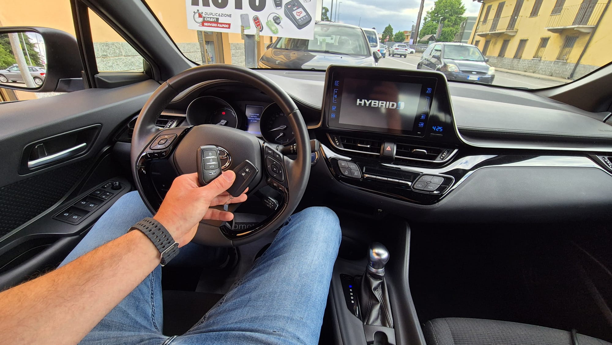 Duplicazione chiave keyless Toyota CH-R