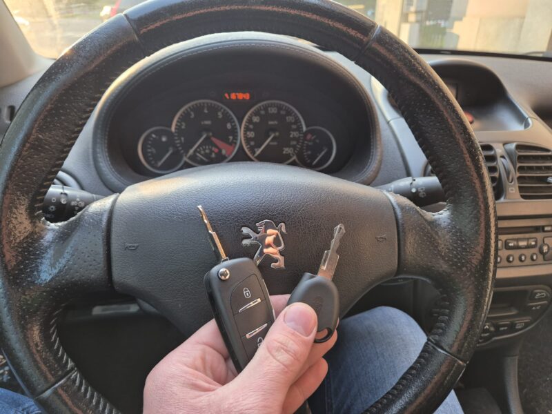 marcare il fatto che è un auto storica la peugeot 206RC