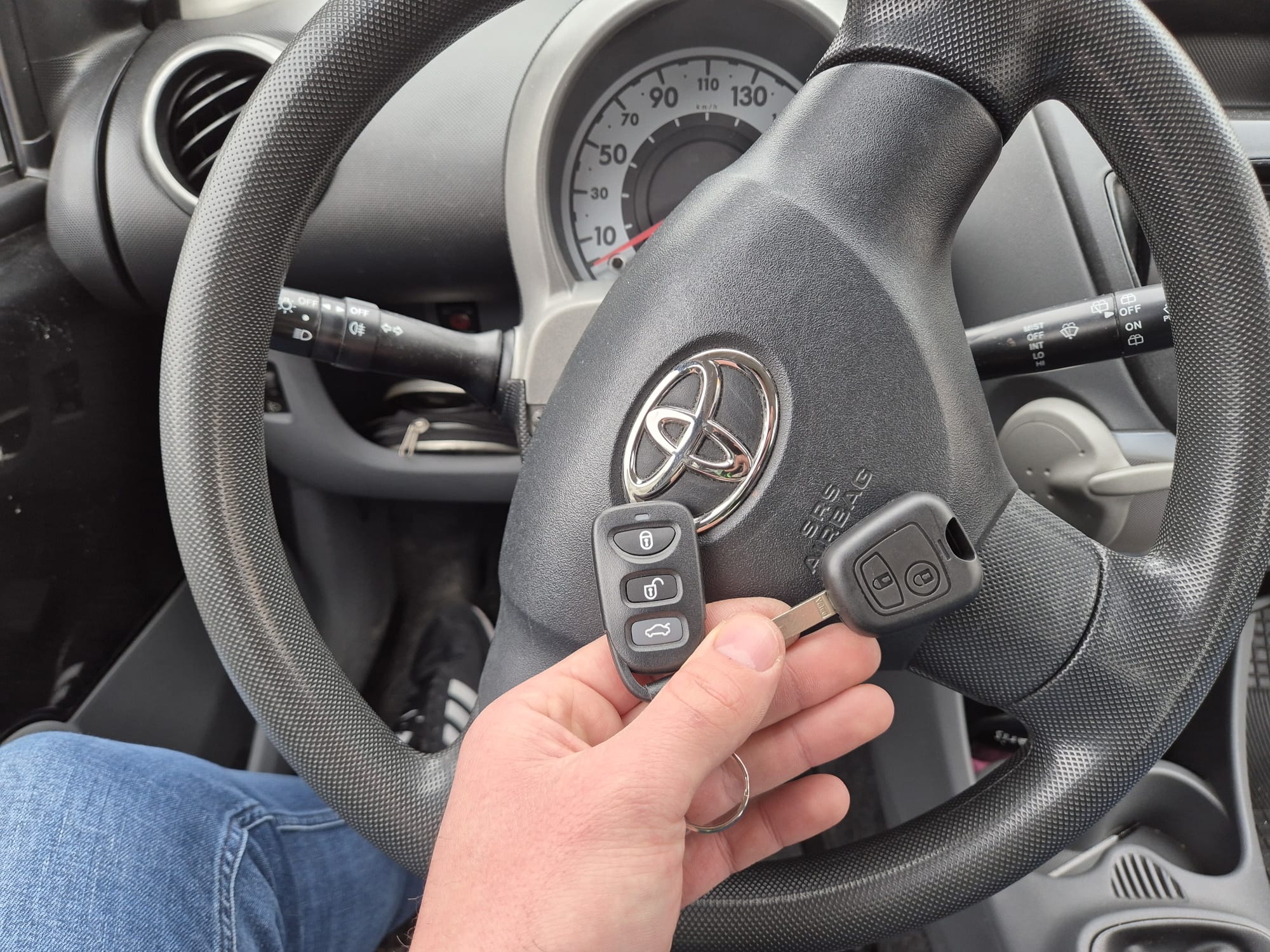 Duplicazione telecomando Toyota Aygo