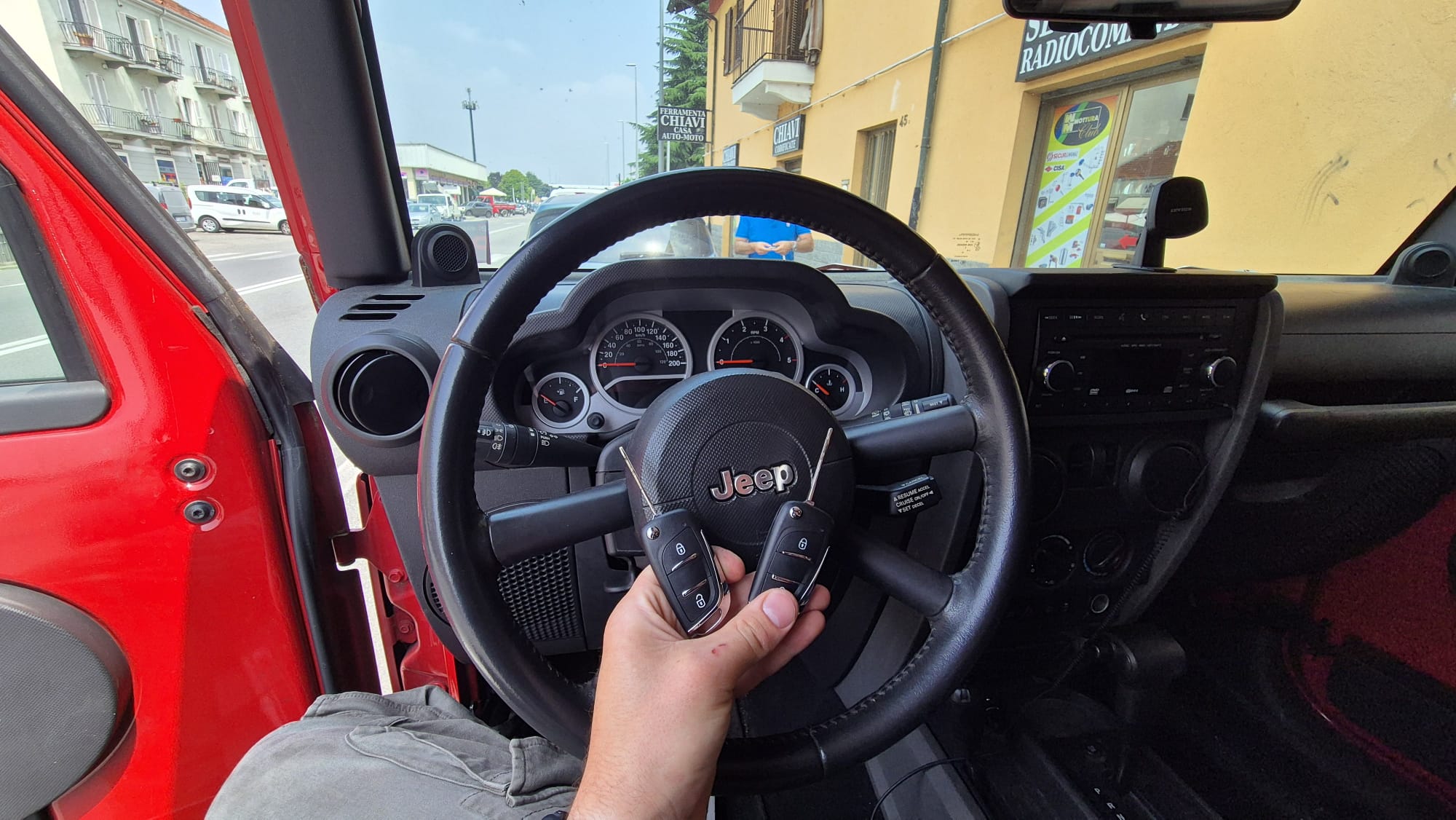Chiavi perse Jeep Wrangler