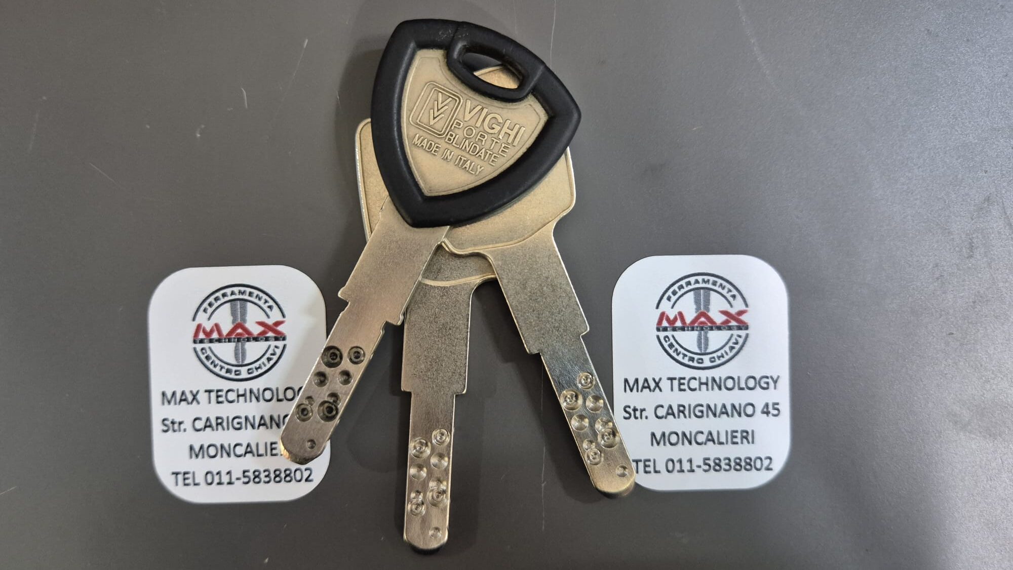 Duplicazione chiave porta blindata Vighi