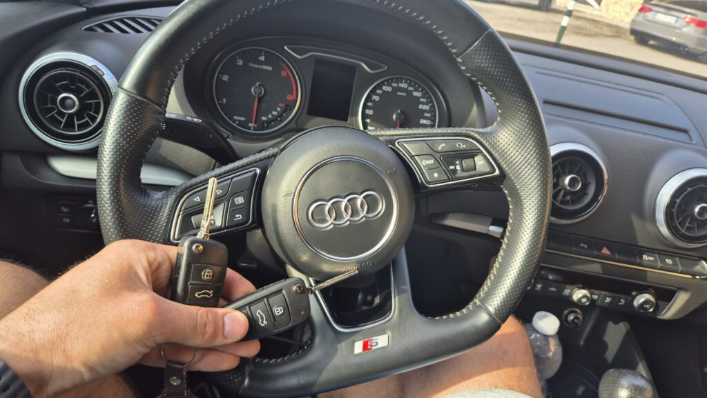 Duplicazione chiave telecomando Audi A3 SLine 2018