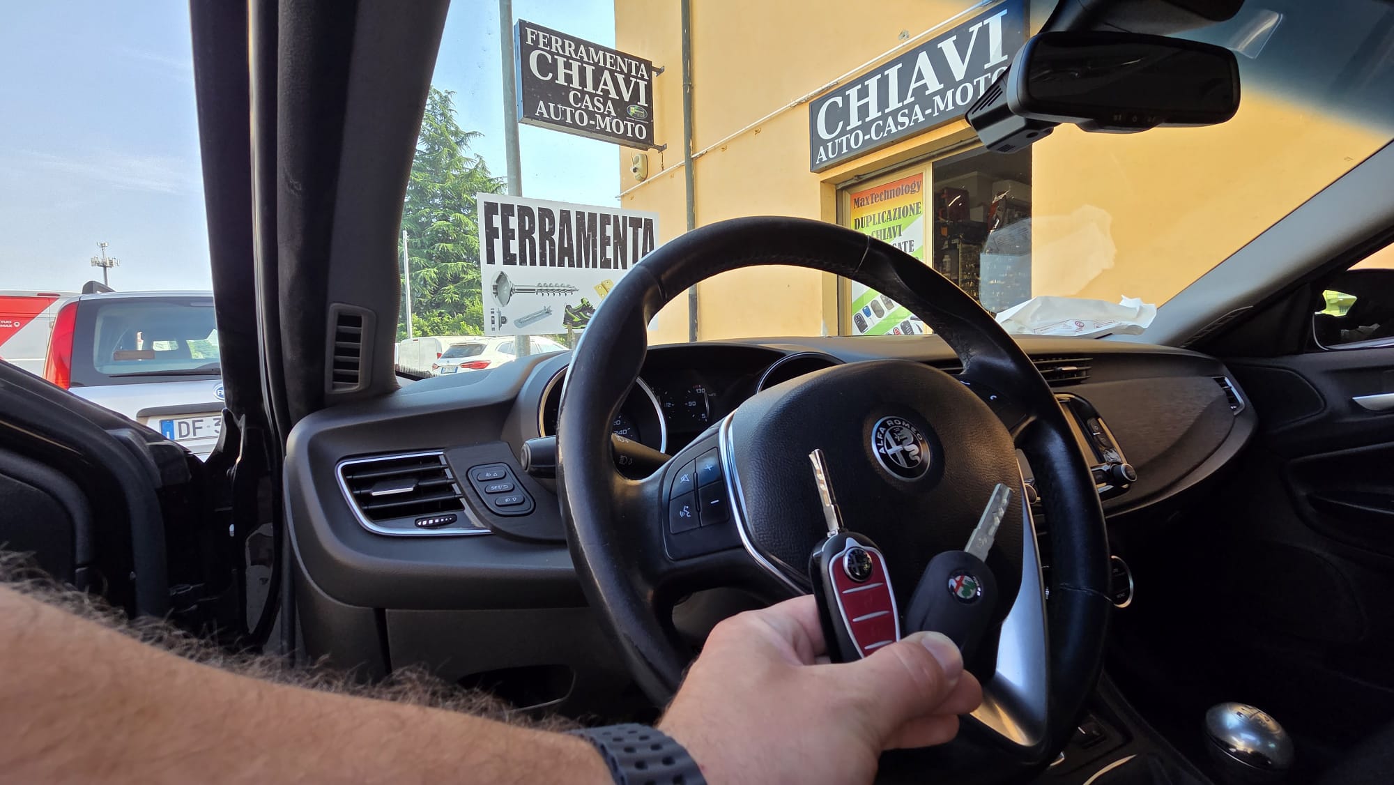 Codifica chiave radiocomando Alfa Romeo Giulietta