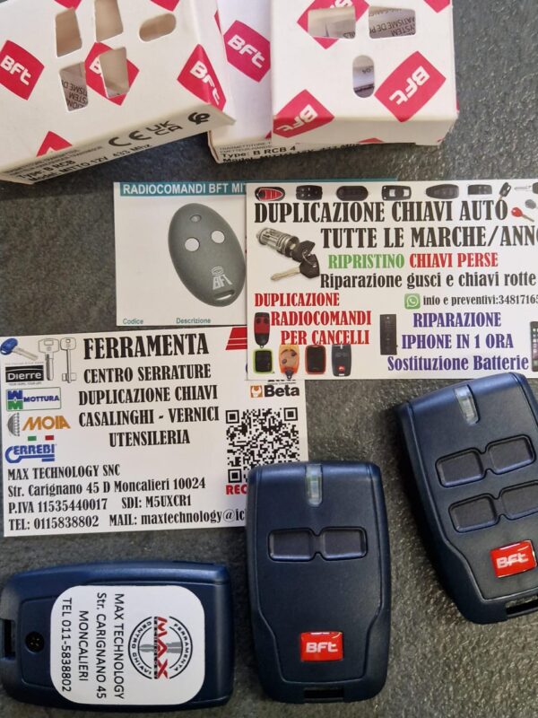 copia bft telecomando