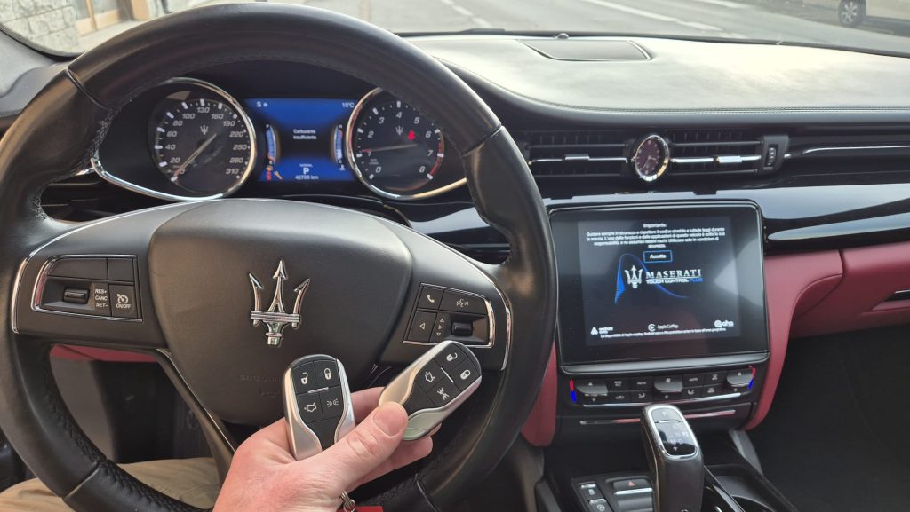 Duplicazione chiave Maserati Quattroporte