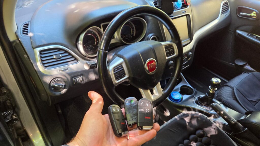 Duplicazione chiave keyless Fiat Freemont