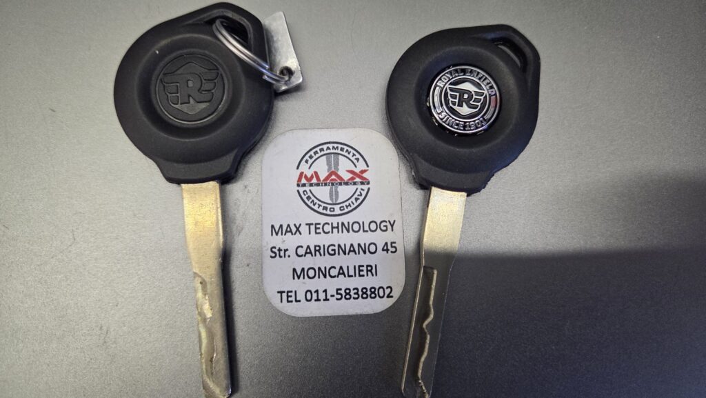 Duplicazione chiave moto Royal Enfield