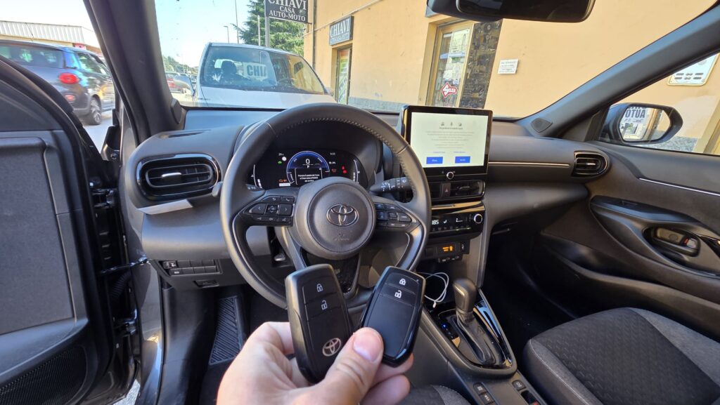 Codifica chiave keyless Yaris Cross Hybrid