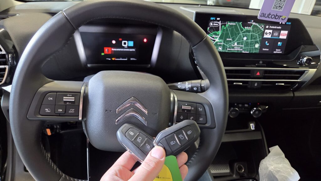 Duplicazione chiave keyless Citroen C4