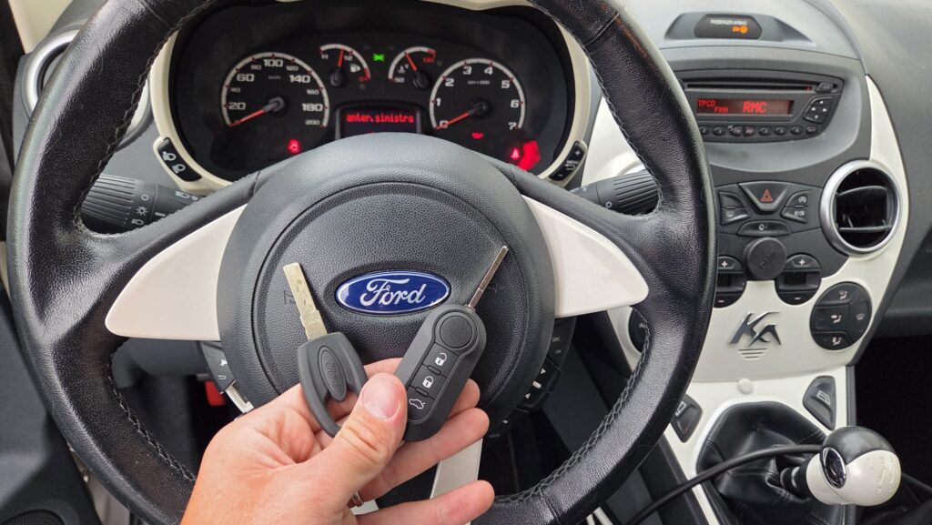 Codifica chiave radiocomando Ford Ka