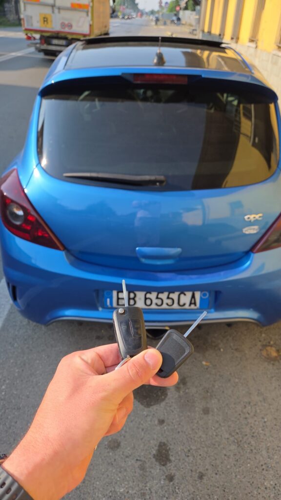 Duplicazione chiave Opel Corsa OPC