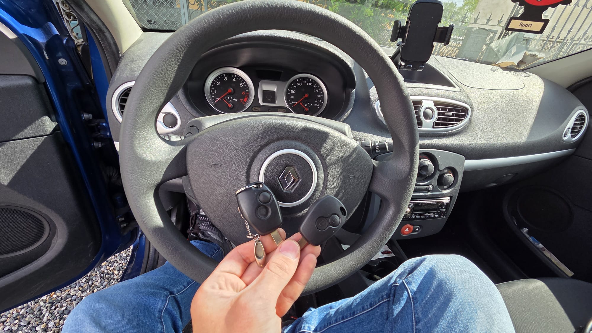 Duplicazione chiave radiocomando Renault Clio