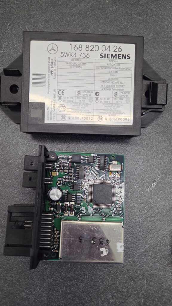 Creazione chiave transponder Mercedes Classe A 1999